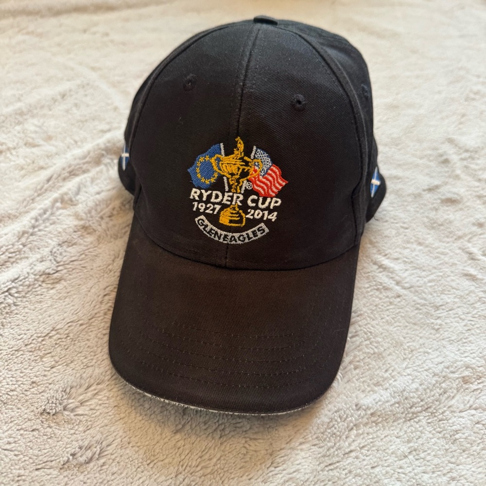 Ryder Cup‎ 2014 Gleneagles Black Adjustable Baseball Cap Level 4